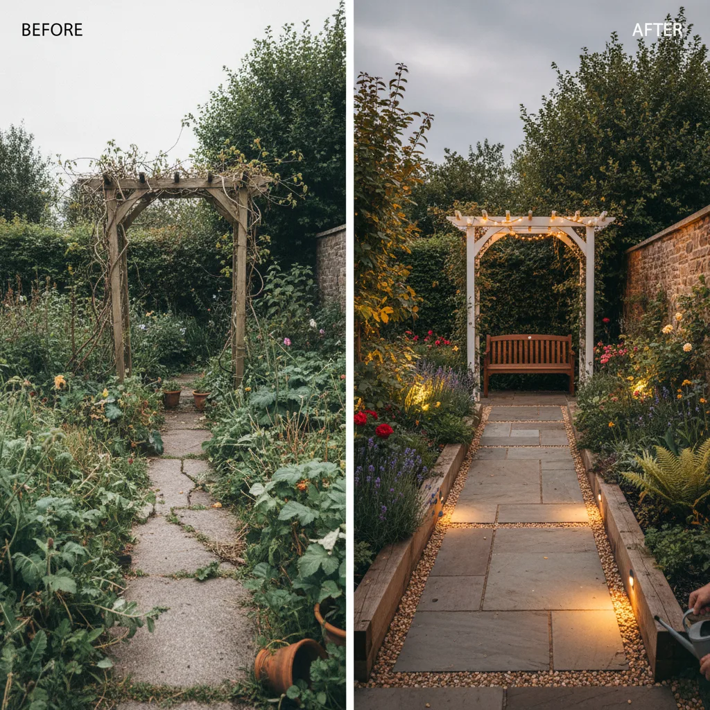 Elegant Garden Remodel - After