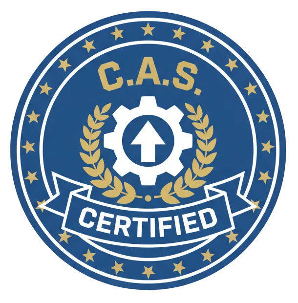 Certification badge