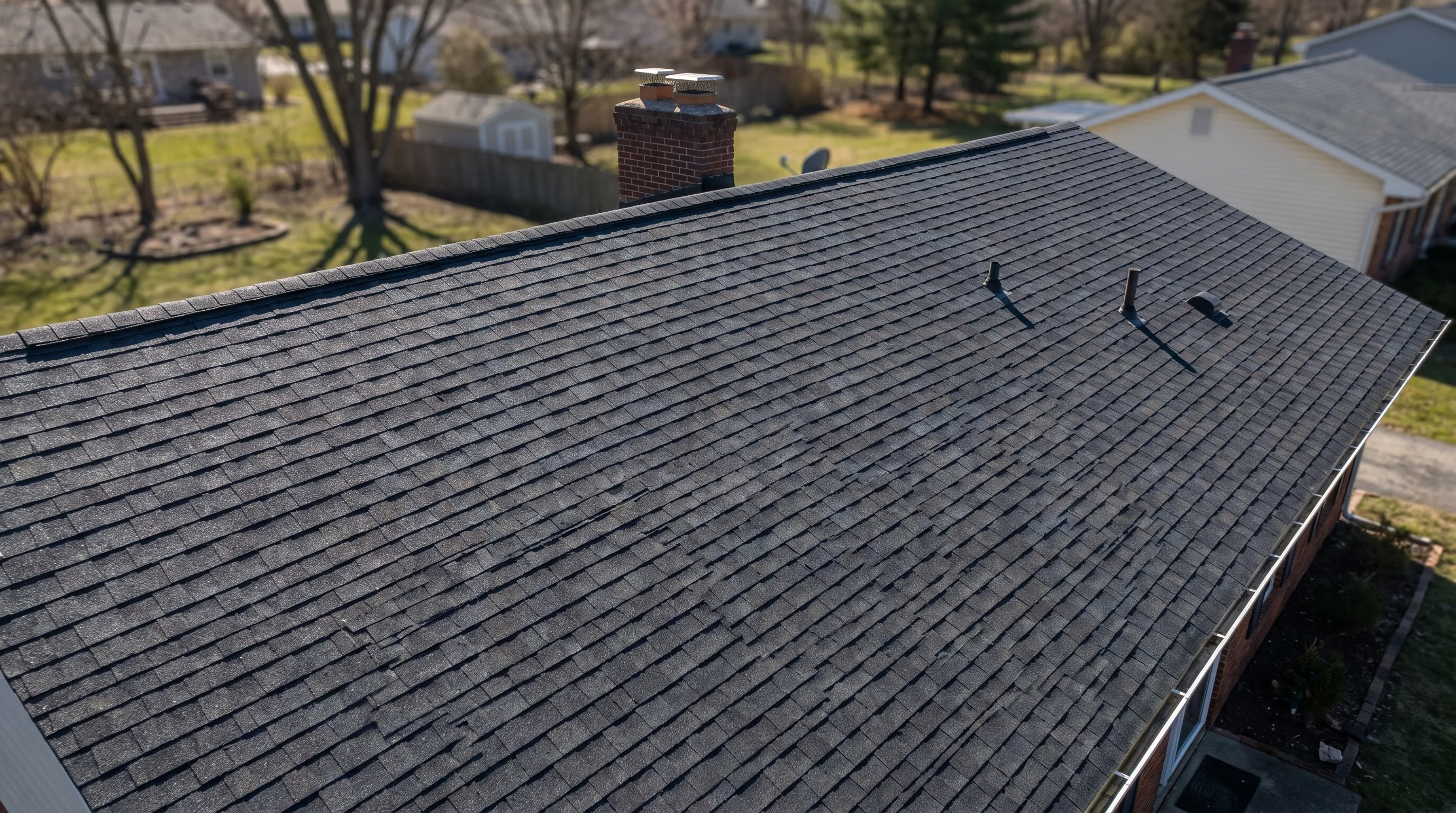 Completed project aerial view